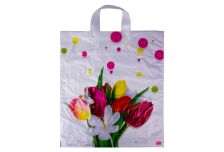 Пакет петля  Тико 40х36 Весна пришла /6уп х 50шт/ ПНД 37мкм (300шт) петля