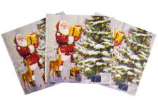 НГ Салфетки 33х33 3-х сл. (МАРИО) 20 л/20шт 