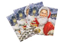 НГ Салфетки 33х33 3-х сл. (МАРИО) 20 л/20шт 