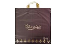 Пакет петля  Серикоф 40х40 Шоколад  коричневый/16уп х 25шт/ ПВД 95мкм (400шт) петл