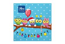 НГ Салфетки 33х33 3-х сл. (PERO Prestige) 20 л/12шт 