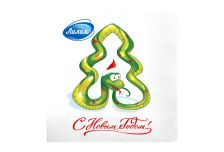 НГ Салфетки 33х33 2-х сл. (ЛИЛИЯ) 20 л/15шт 