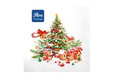 НГ Салфетки 33х33 3-х сл. (PERO Prestige) 20 л/12шт 