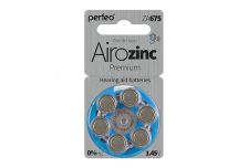 Батарейка Perfeo ZA675/6BL Airozinc Premium (60 шт)