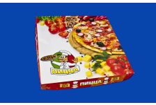 Короб под пиццу 335х335 цветной(100шт)