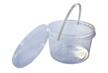 Крышка к ведру   2л   прозрачная   /120/   Спектр-Пласт   (140шт)