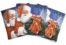 НГ Салфетки 33х33 3-х сл. (МАРИО) 20 л/20шт 