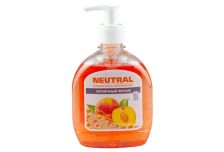 БХ ФЛОРЕАЛЬ мыло жидкое Нейтральное солнечный персик с дозат. 300мл (16шт/кор)