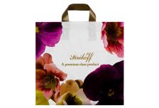 Пакет петля  Серикоф 34х37 Примулы белые /16уп х 25шт/ ПВД 95мкм (400шт) петля