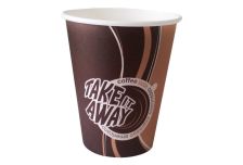 Бум стакан Л-ПАК 0,350л диам 90мм ГН Кофе (take away) 2-х слойн. (400шт) лига пак 20 шт рукав