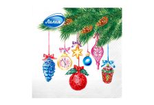 НГ Салфетки 33х33 2-х сл. (ЛИЛИЯ) 20 л/15шт 