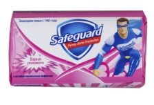 Мыло туалетное SAFEGUARD взрыв розового 90г (72шт)