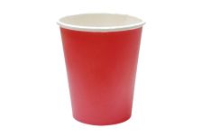 Бум стакан Л-ПАК 0,350л диам 90мм ГН Красный 2-х слойн.  (20/400шт)
