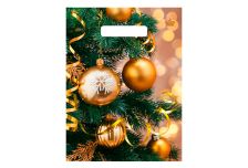 Пакет выруб НГ Тико 23х30 Серпантин и шарики /30уп х 100шт/ (3000шт) .