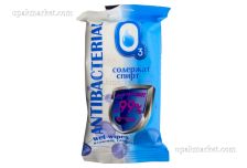 Салфетки влажные ОЗ (15шт) Антибактериальная со спиртом (30уп)