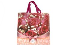 Сумка полипропиленовая 40х40х15 Лав Розы /10упх 10шт/ (100шт)