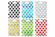 Китай пакет зиплок 15х22 Горох цветной (6х50шт / 300шт) Микс 6 цветов