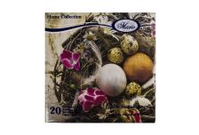 Салфетки 33х33 3- слойн. (МАРИО) 20л/20уп Русская пасха