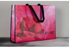 Сумка с ручкой Роза (40шт) Бол.