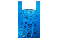 Пакет Майка Мир пластика 37х62 Звезда синяя /20уп х 50шт/ 11гр (1000шт)