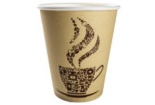 Бум стакан ЮГ 0,250л диам 80мм ГН BROWN COFFEE  /20уп * 50шт/ (1000шт)