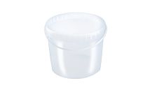 Ведро   0,5л   прозрачное   /100*80/   Альянс-Упак   (600шт)