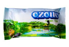 Салфетки влажные Озон/Дисконт (15шт) Зеленый чай (132уп) антибактериальные