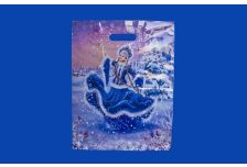 Пакет выруб  НГ Тико 31х40 Танец снегурочки /10уп х 50шт/ (500шт) ламин.