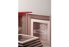 Набор подарочных коробок 1/5шт КВАДРАТ С ПРОЗРАЧНОЙ КРЫШКОЙ И ЗОЛОТЫМИ НАДПИСЯМИ