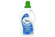 БХ B&B Кондиционер ополаскиватель Soft для белья Green Cat, 1,5л (6шт/кор)