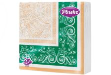 Салфетки 33х33 2-слойн. (PLUSHE Premium Decor) 20л/30уп 