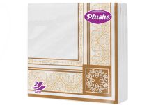 Салфетки 33х33 2-слойн. (PLUSHE Premium Decor) 20л/30уп 