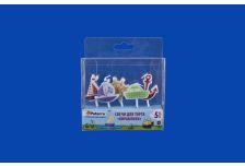 Свечи для торта PATERRA  Кораблики (5шт) (40уп)