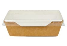 ДоЭко салатник с прозр крышкой OpSalad (опсалад) 800 ламинация 207(185)х127(105)х55 (50/200шт)