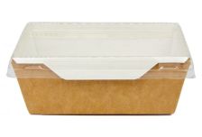 ДоЭко салатник с прозр крышкой OpSalad  350 ламинация 121(100)х106(85)х55 (50/350шт)