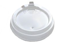 Крышка для стак. Бумажн.  д.80мм (0,250л)  прозрачная (10уп х100шт)  (1000шт) с откидным пит.