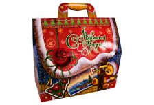 Подарочная упаковка 1500г НГ  ЗИМНИЙ  (150шт)