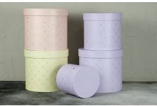 Набор подарочных коробок 1/3 ЦИЛИНДР КАРЕТНАЯ СТЯЖКА