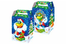 Подарочная упаковка 1000г НГ  ОГОНЬКИ  (150шт) Символ Змея