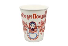 Бум стакан КБ  0,250л диам 80мм ГН Сели Поели /20уп * 50шт/ (1000шт)