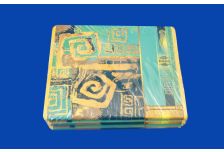 Тетрадь 96л БиДжи Эллада тиснение фольгой скрепка (5 шт)