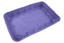 Лоток-подложка бумажный фиолетовый /240х160х37/ (180шт)