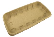 Лоток-подложка бумажный 004К /240х130х25/ (125шт)