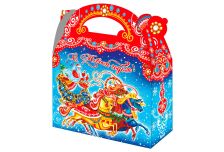 Подарочная упаковка 1500г НГ ТРОЙКА (140шт)