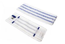 РОСМОП Моп микроволоконный с полосами скольжения №2 NММA-40-RS, 40 см, карман-язык (25 шт/кор)