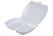 Ланч бокс LB-2 БЕЛЫЙ   /247*207*62/   Кириши   (100шт)