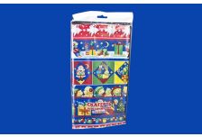 НГ Скатерти 120х220  (50шт)  ИНТЕРПАК  Новогодняя ночь