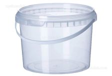 Ведро/крышка   3,5л   прозрачное   /180*177/   Спектр-Пласт   (95шт)