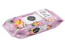 Салфетки влажные Papilion (64шт)  Flower passion pink/Цветок страсти розовый (24уп) клапан