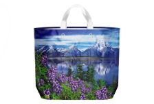 Сумка Эко 60х50 ПВД  ПЕЙЗАЖ /10уп х 10шт/ (100шт)